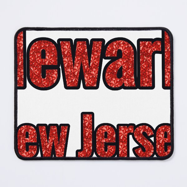 Item preview, Newark New Jersey City Name With Red Rhinestone designed and sold by TheIconSmith.