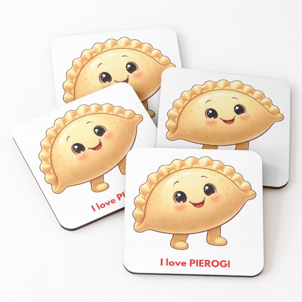 Item preview, I love PIEROGI food polish food traditional dumpling designed and sold by ArtBlueCloud.