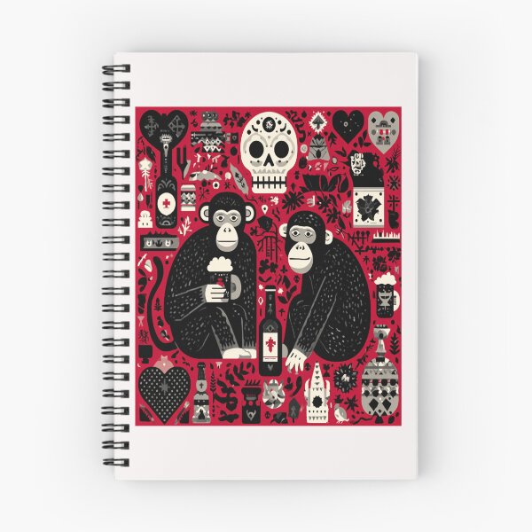Item preview, Barrel of Monkeys in Love – Abstract Beer & Heart Icon Art designed and sold by Ignorant-Artist.