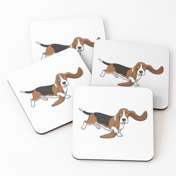 Item preview, Trip Hazard Funny Clumsy Basset Hound designed and sold by Petzzz.