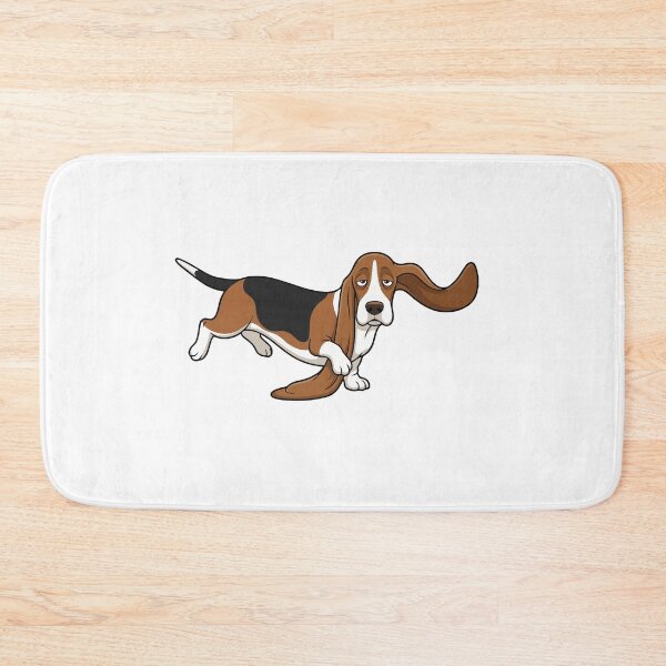Item preview, Trip Hazard Funny Clumsy Basset Hound designed and sold by Petzzz.