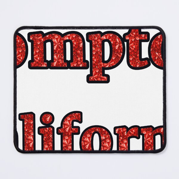 Item preview, Compton California City Name With Red Rhinestone designed and sold by TheIconSmith.