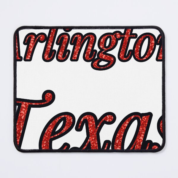 Item preview, Arlington Texas City Name With Red Rhinestone designed and sold by TheIconSmith.