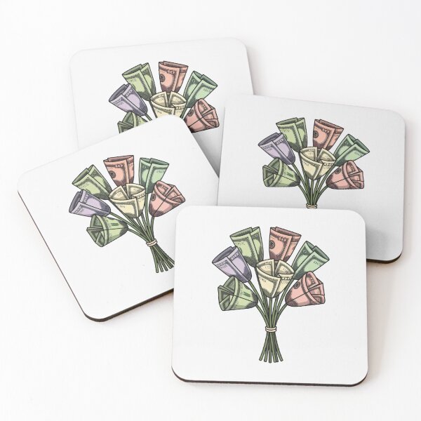 Item preview, Money Flower Bouquet for Financial Freedom and Hustle Culture designed and sold by SplashTastic.