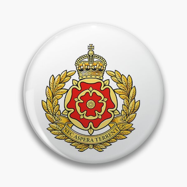 Item preview, The Duke of Lancaster's Regiment kings crown designed and sold by Bootneckstore.
