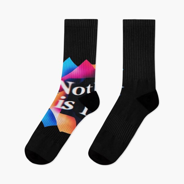 Item preview, Nothing Is Real Abstract Art – Vibrant Geometric Surreal Design for Creative Aesthetic Lovers designed and sold by Bright Nest Studio.