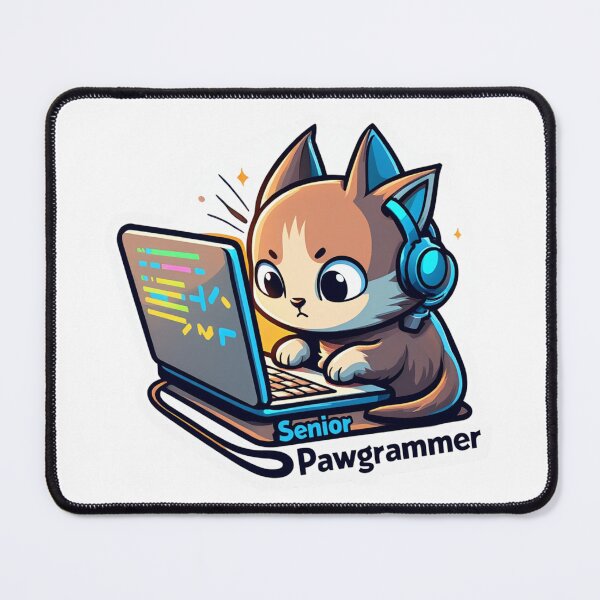 Item preview, Cat progrmmer designed and sold by JIGUWORLD.
