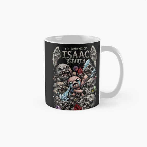 Item preview, The Binding of Isaac Pixel Roguelike Tribute designed and sold by Senpaiwaves.