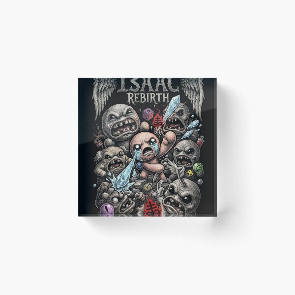 Item preview, The Binding of Isaac Pixel Roguelike Tribute designed and sold by Senpaiwaves.