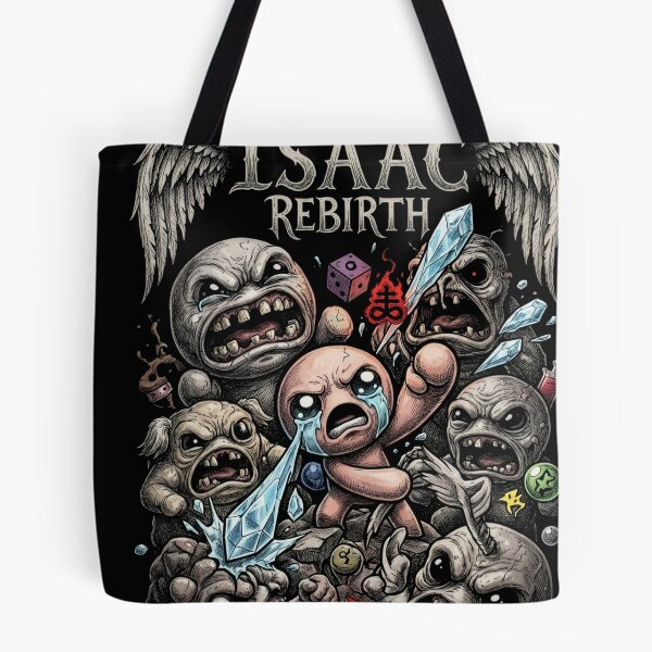 Item preview, The Binding of Isaac Pixel Roguelike Tribute designed and sold by Senpaiwaves.
