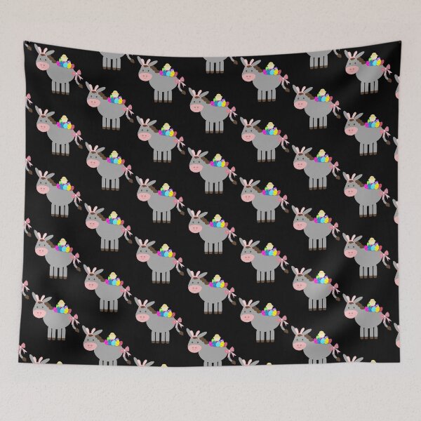 Item preview, Cute Easter Donkey – Pastel Spring Animal Aesthetic designed and sold by Versik-.