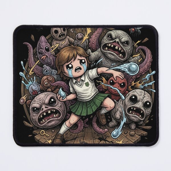 Item preview, Isaac Game Mom Knife Poop Room Illustration designed and sold by Senpaiwaves.