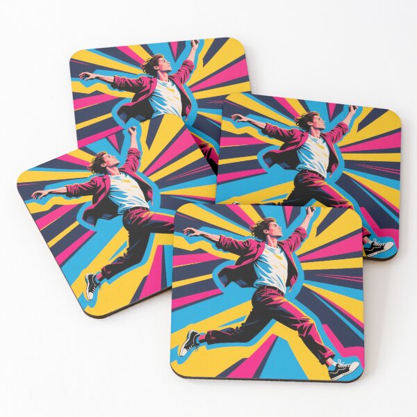 Item preview, Defy Gravity - Vibrant Pop Art Action & Energy designed and sold by PopOutDreams.