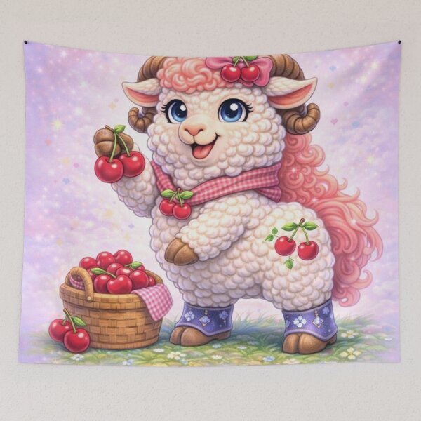 Item preview, Cherry Chomp - Sweet Orchard Star of My Little Sheep designed and sold by Thpoar.