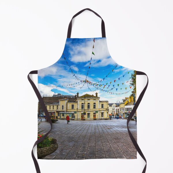 Item preview, Falmouth Town Square with Colourful Bunting, Cornwall, UK designed and sold by Paul Thompson Photography.