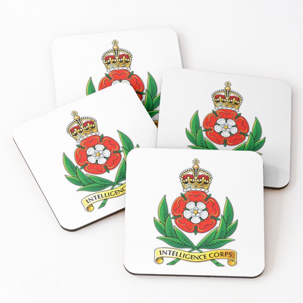 Item preview, The Intelligence Corps Kings Crown designed and sold by Bootneckstore.