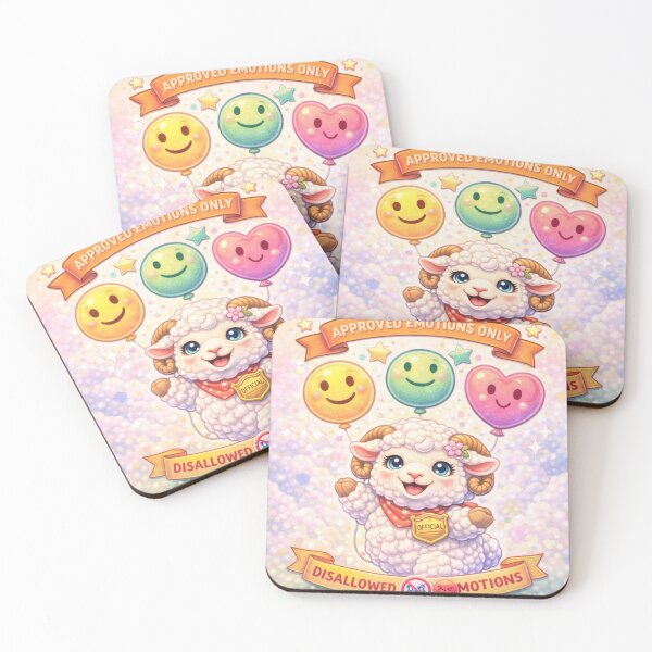 Item preview, Choose Joy — Approved Emotions Only (My Little Sheep Parody) designed and sold by Thpoar.