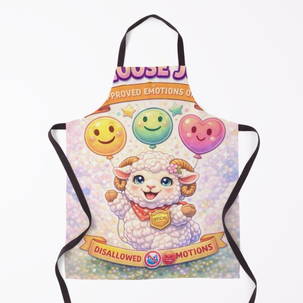 Item preview, Choose Joy — Approved Emotions Only (My Little Sheep Parody) designed and sold by Thpoar.