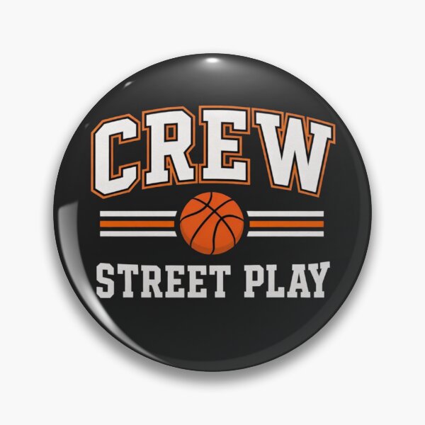 Item preview, Crew Street Play Basketball T-Shirt – Urban Sports Style Tee designed and sold by KDesignCrafts.
