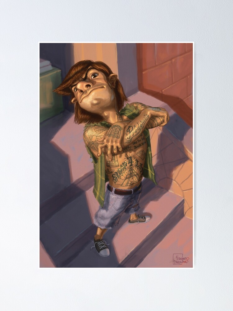 Alternate view of Stoop Criminal - Hey Arnold! Poster