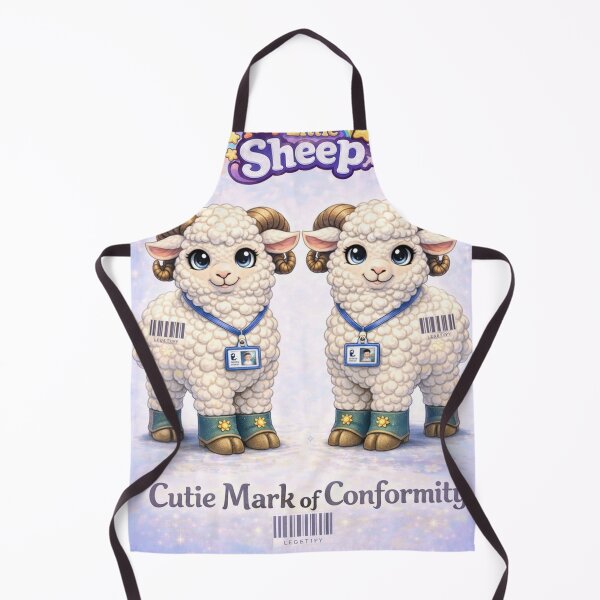 Item preview, Cutie Mark of Conformity — Certified Cute, Officially Identical (My Little Sheep) designed and sold by Thpoar.