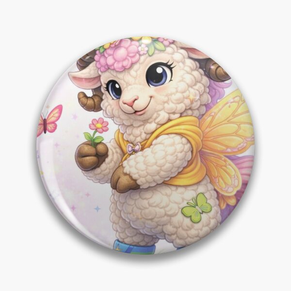 Item preview, Flutter-Baaaash: Butterfly Garden Dreamer (My Little Sheep Parody) designed and sold by Thpoar.