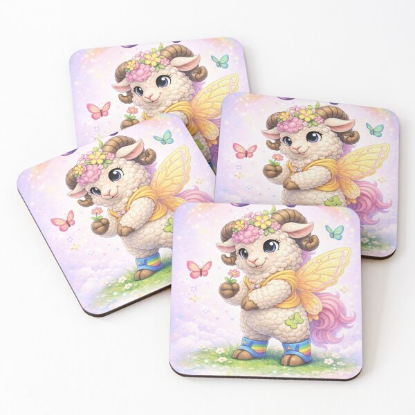 Item preview, Flutter-Baaaash: Butterfly Garden Dreamer (My Little Sheep Parody) designed and sold by Thpoar.