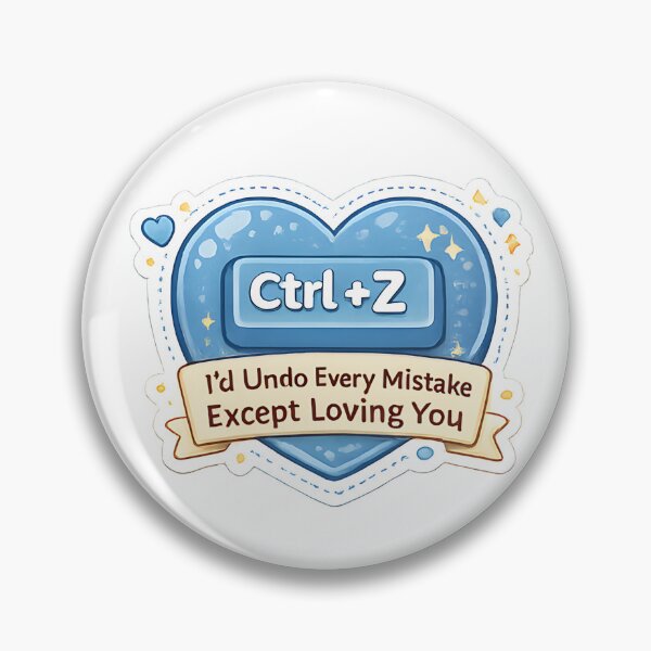 Item preview, Ctrl+Z Undo Love – Nerdy Valentine Gift for Coders and Programmers designed and sold by UC-AbelBooks.