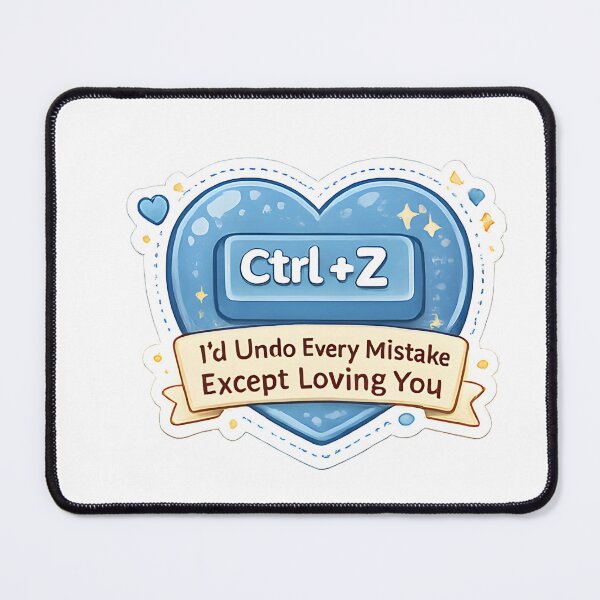 Item preview, Ctrl+Z Undo Love – Nerdy Valentine Gift for Coders and Programmers designed and sold by UC-AbelBooks.