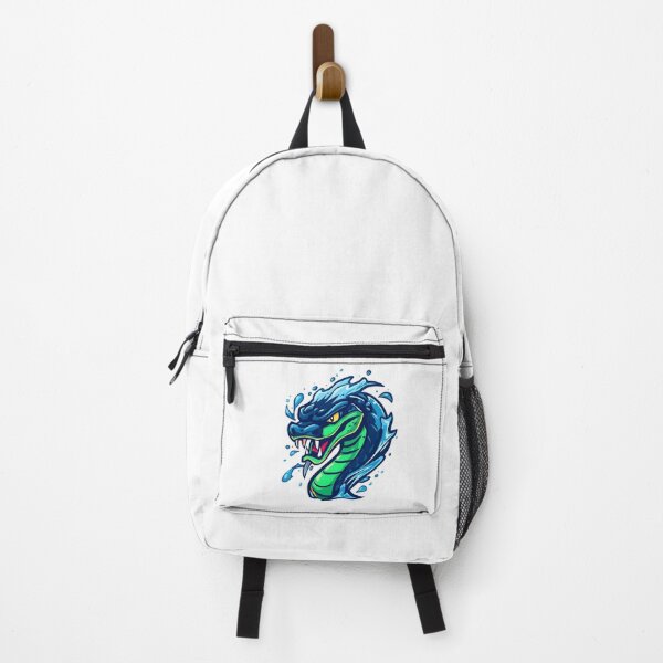 Item preview, Aqua Serpent – Mythical Water Dragon Vector Art designed and sold by Kavya Art.