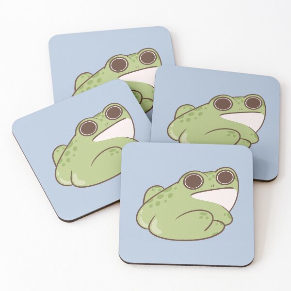 Item preview, kawaii butt frog designed and sold by kaybowzie.