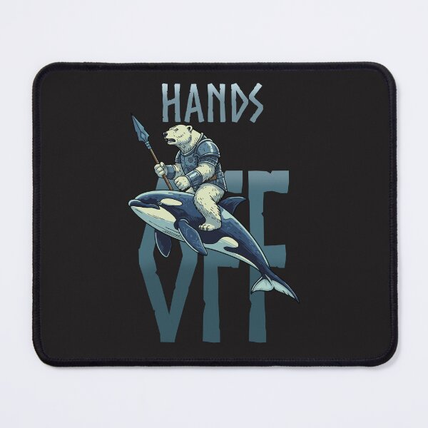 Item preview, Hands Off – Arctic Warrior Ride designed and sold by CARPIO Creations.