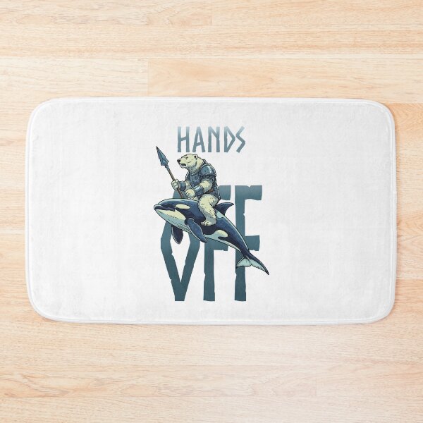 Item preview, Hands Off – Arctic Warrior Ride designed and sold by CARPIO Creations.
