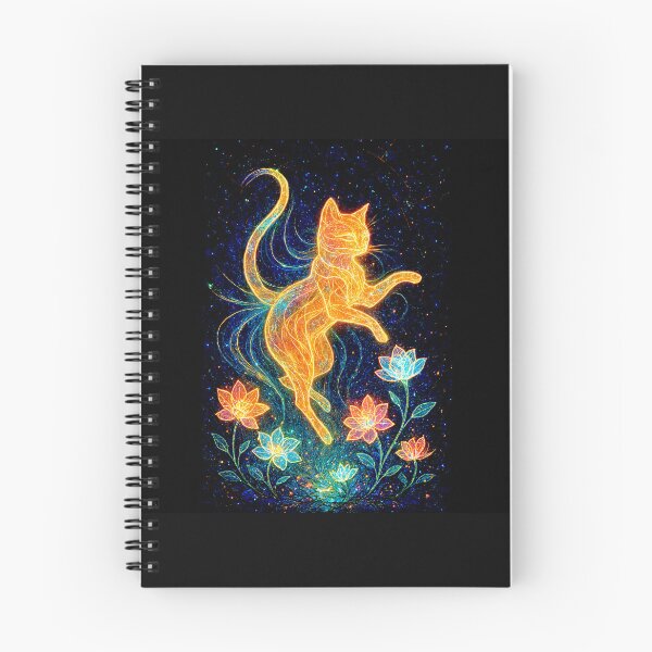 Item preview, Magical Cat in Enchanted Garden #5 designed and sold by Helios Be. Lavsh.