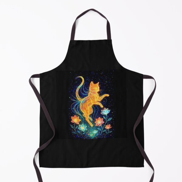 Item preview, Magical Cat in Enchanted Garden #5 designed and sold by Helios Be. Lavsh.