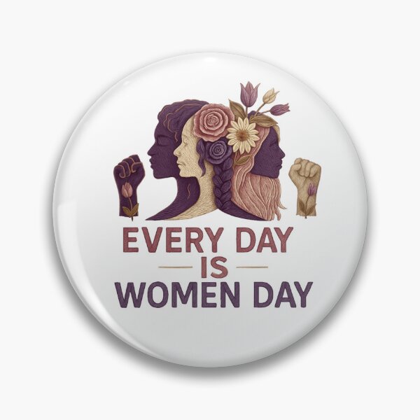 Artikelvorschau, Jeder Tag ist Frauentag entworfen und verkauft von Thread&Fable.
