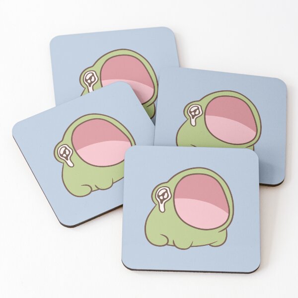 Item preview,  kawaii screaming frog meme designed and sold by kaybowzie.