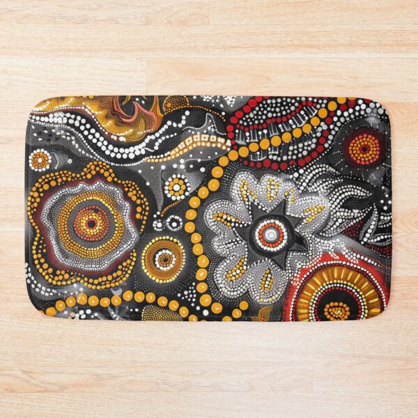 Item preview, Aboriginal Inspired Art - Florals and Minerals designed and sold by GrinGalore.
