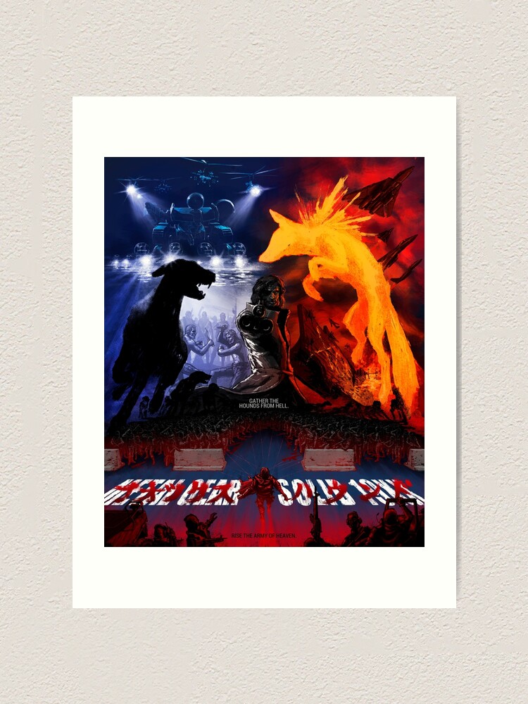 Alternate view of Metal Gear Solid 19XX Art Print