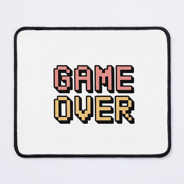 Item preview, game over retro gaming | pixels graphic designed and sold by JSArtDesign.