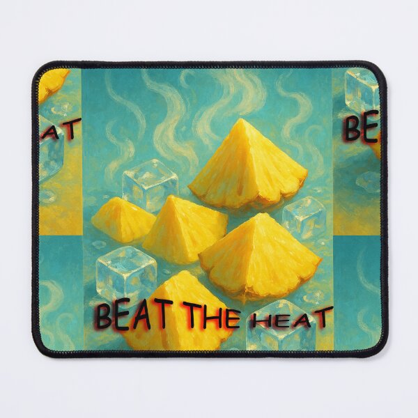 Item preview, Cooling Pineapple Chunks – Summer Wall Art designed and sold by mbmstores.