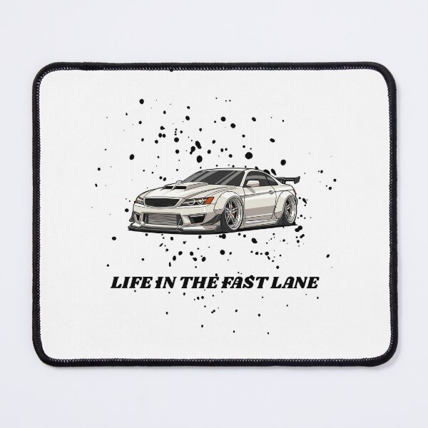 Item preview, Classic T-Shirt - LIFE IN THE FAST LANE designed and sold by ModernQuote.