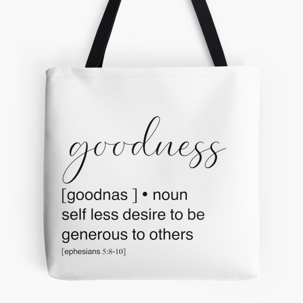 Item preview, Goodness description black and white  designed and sold by dudaoliveira.art.