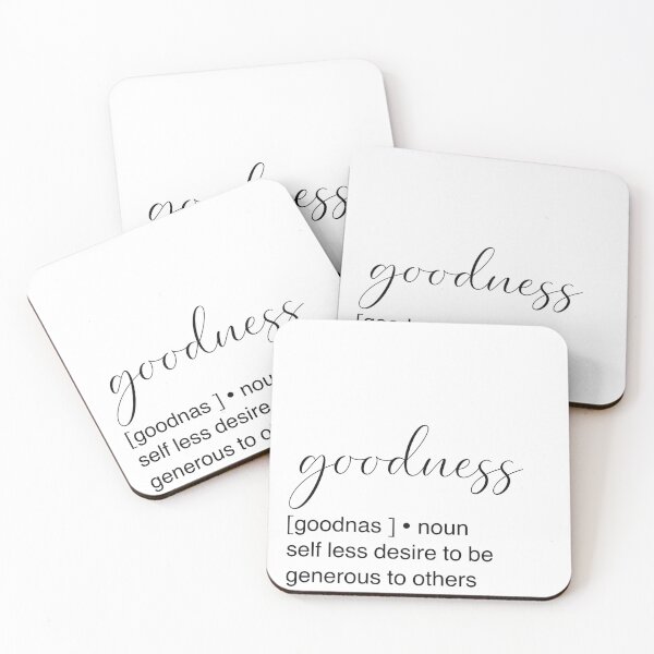 Item preview, Goodness description black and white  designed and sold by dudaoliveira.art.