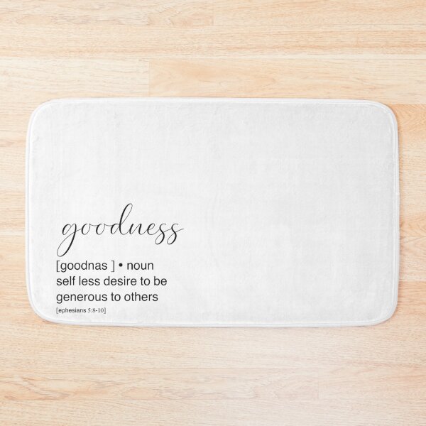 Item preview, Goodness description black and white  designed and sold by dudaoliveira.art.