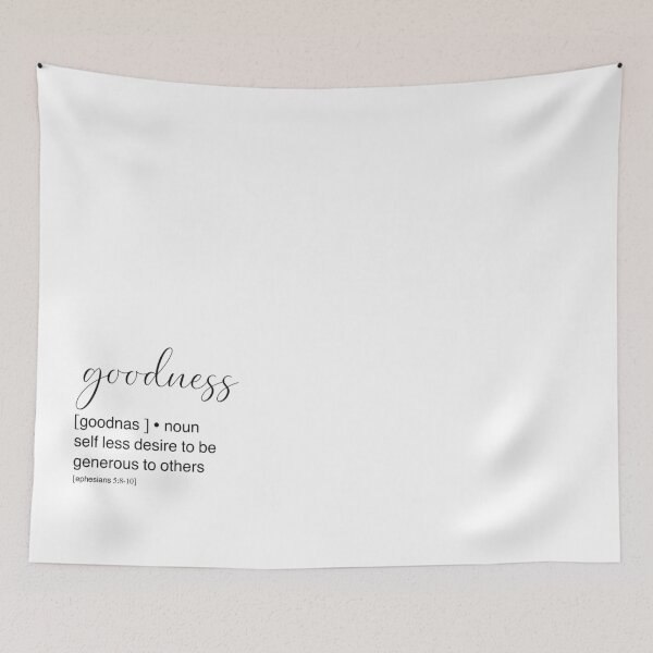 Item preview, Goodness description black and white  designed and sold by dudaoliveira.art.