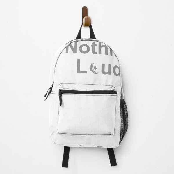 Item preview, Nothing Feels Loud Today — Minimal Calm Mind Typography designed and sold by MadCatDesign77.
