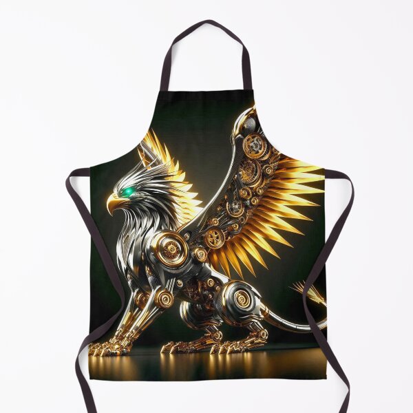 Item preview, Apex Robotic Gryfon - 24k Gold Cinematic Sci-Fi Icon designed and sold by Gryfonarts.