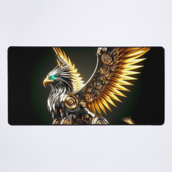 Item preview, Apex Robotic Gryfon - 24k Gold Cinematic Sci-Fi Icon designed and sold by Gryfonarts.