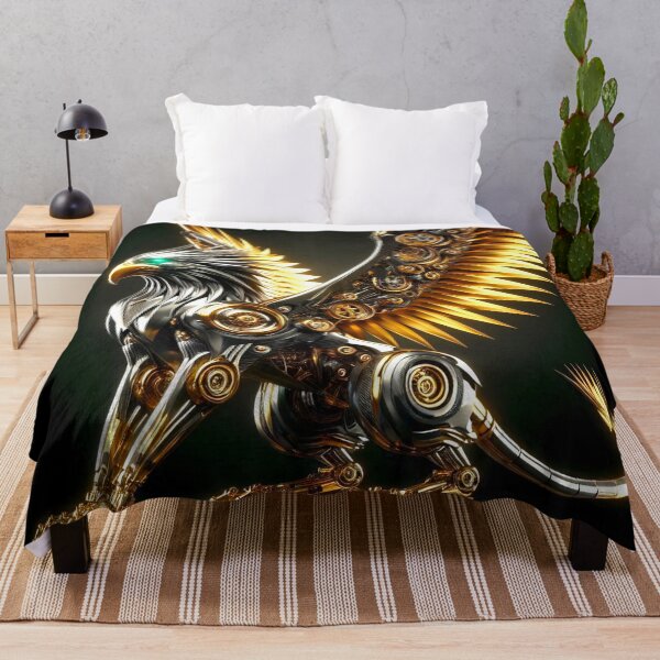 Item preview, Apex Robotic Gryfon - 24k Gold Cinematic Sci-Fi Icon designed and sold by Gryfonarts.